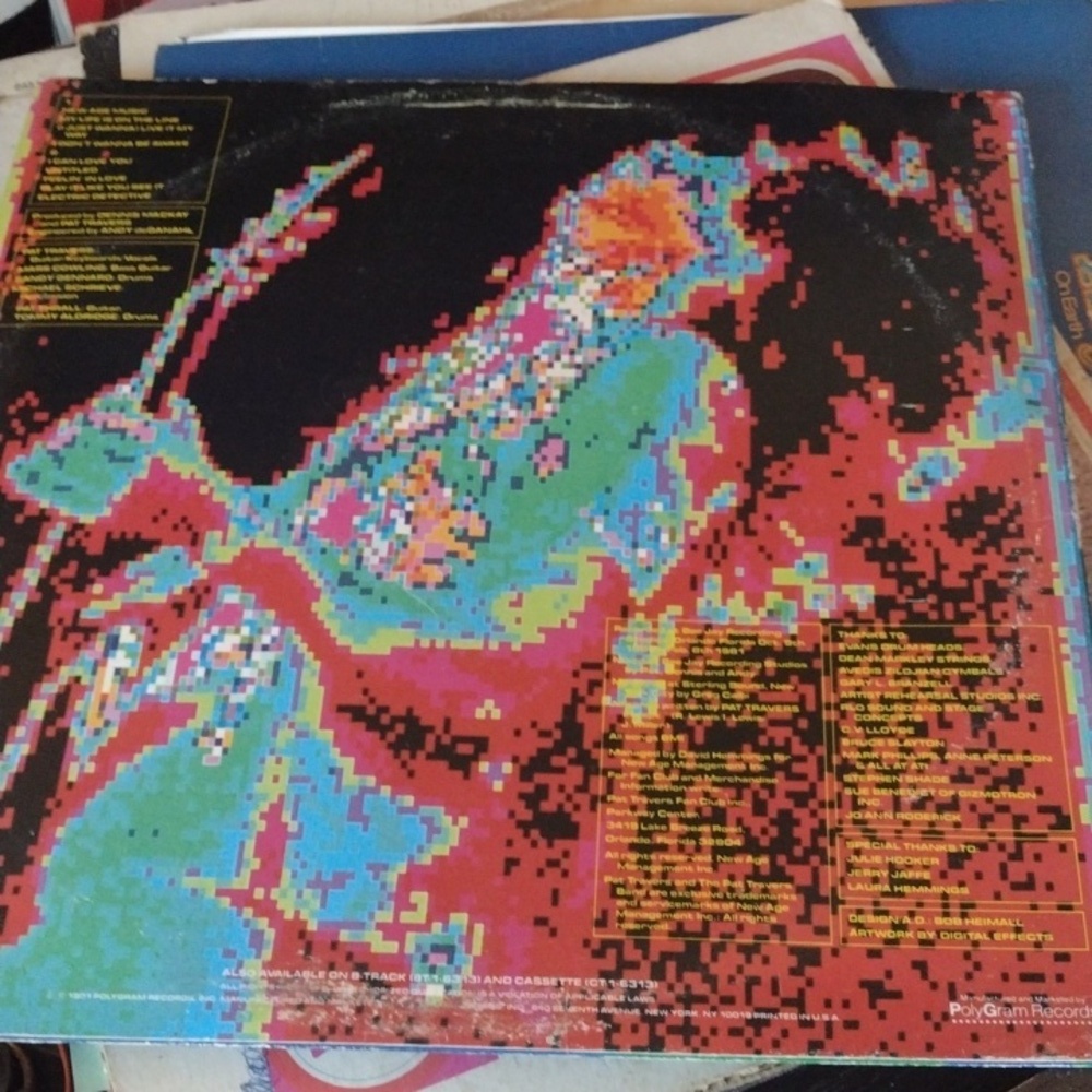 Pat Travers Band LP - Picture 2 of 2